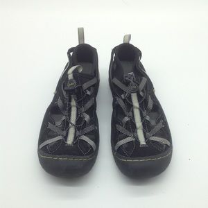 Black/Lime Green J-41 Adventure Sandals